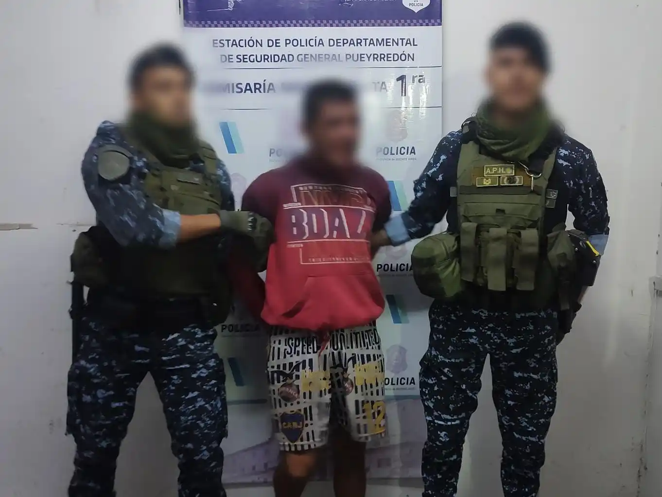 El hombre de 38 años posee al menos 24 antecedentes.