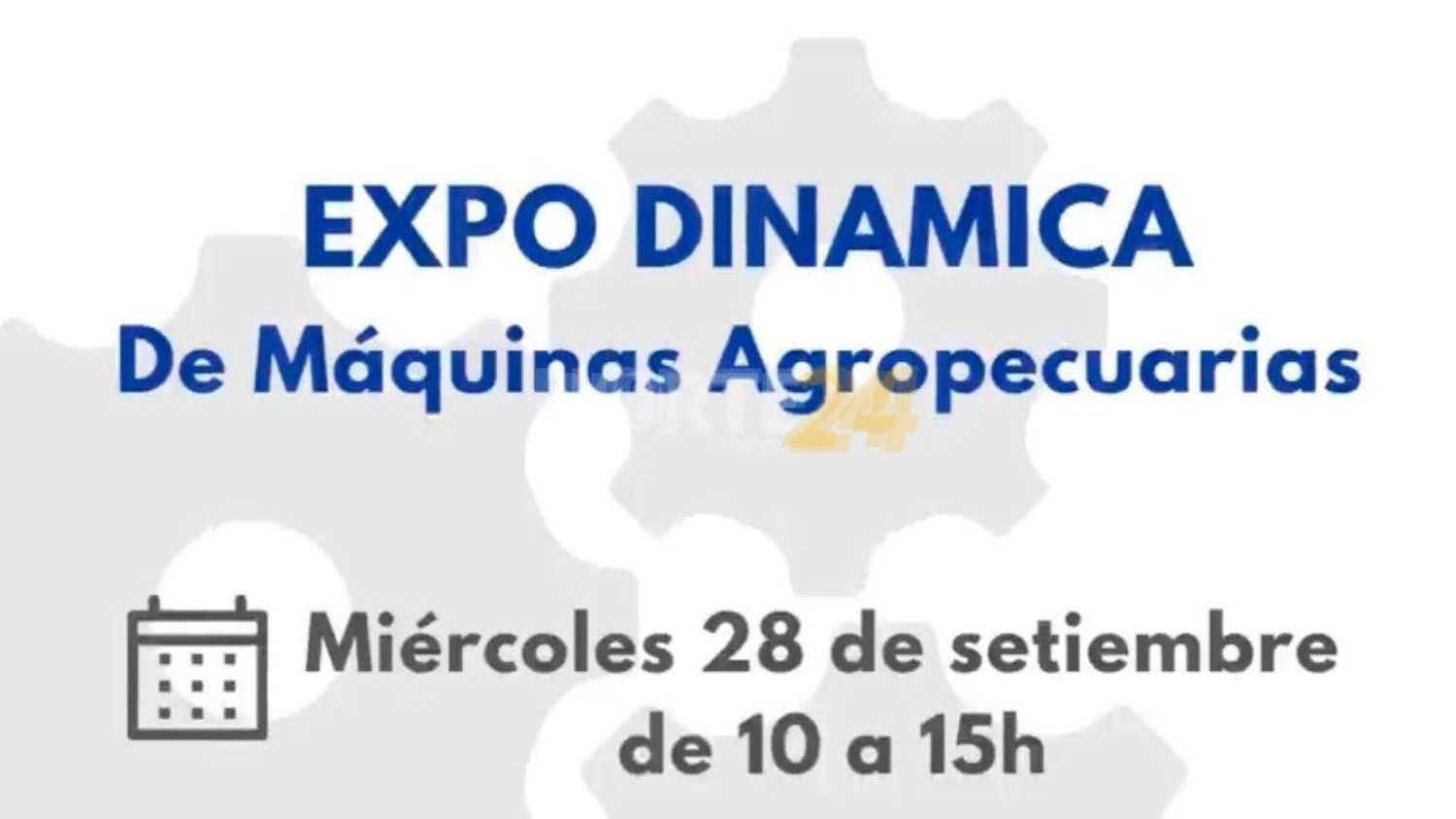 Se viene la primera expo dinámica de máquinas agropecuarias del norte de Santa Fe