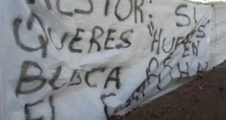 Otro mensaje, más que claro