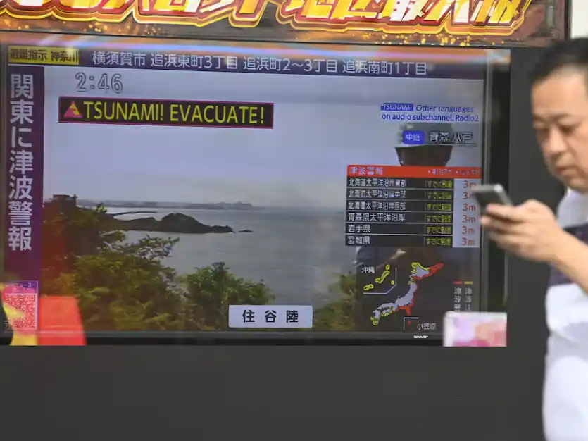 Fue desactivada una alerta de tsunami