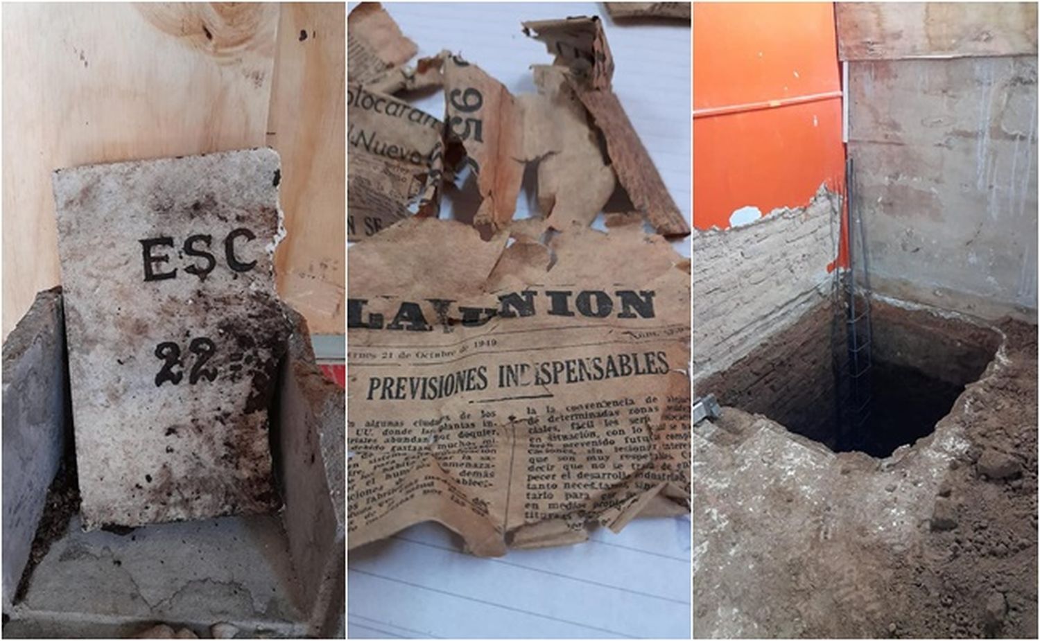 Lomas de Zamora: Hallan una sorpresa histórica debajo de la escuela 40 durante una obra
