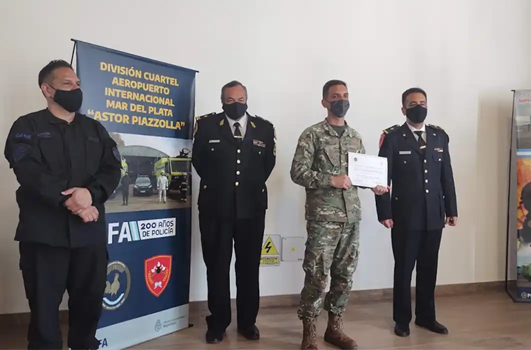 Policía Federal: finalizó el curso "primera respuesta ante atentados con agentes QBNR”