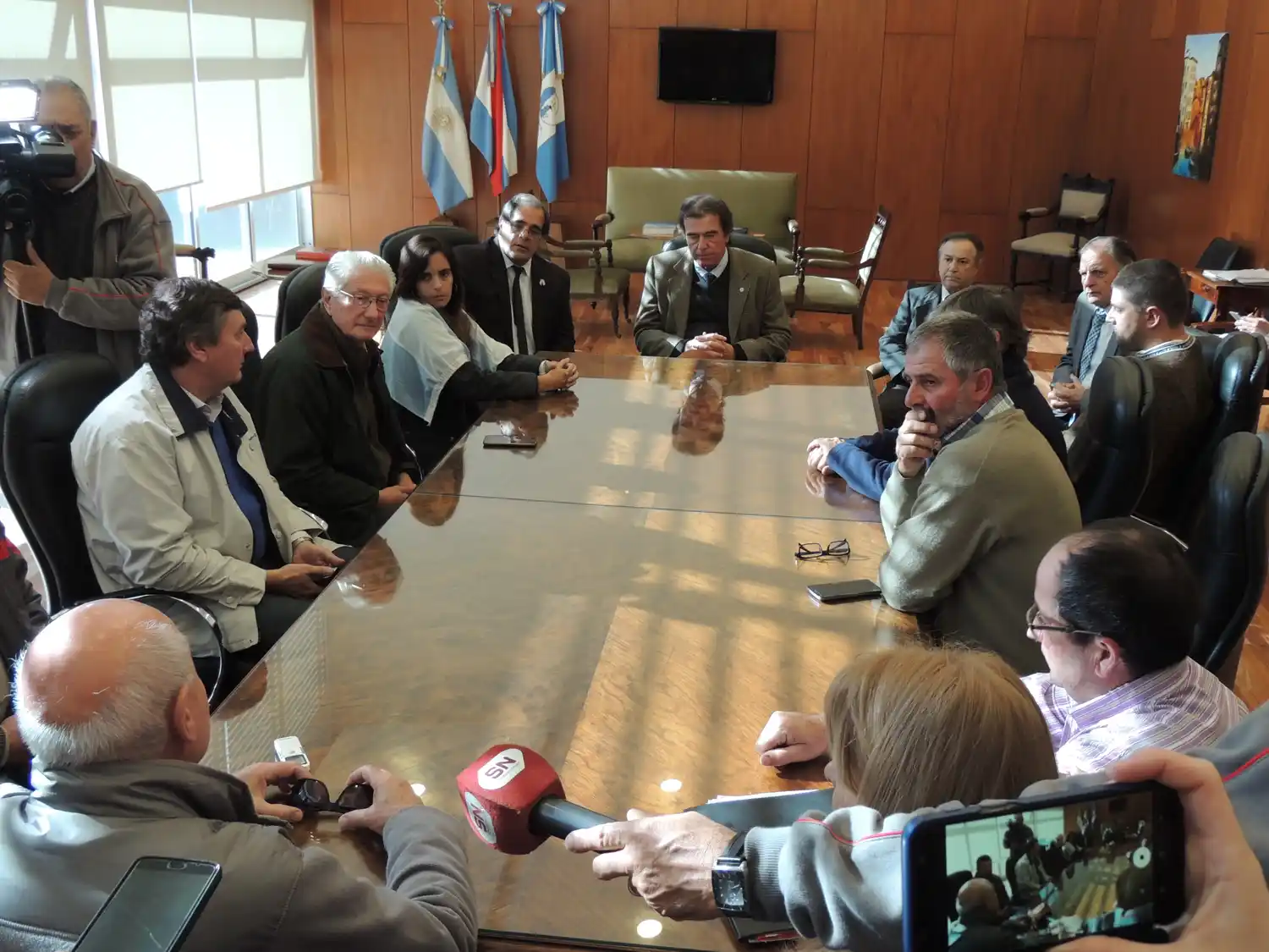 El Superior Tribunal recibió a entidades del campo que reclamaron por el fallo de los agroquímicos