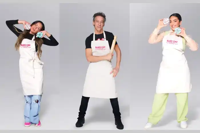 Karina Jelinek, Javier Calamaro, Angela Leiva
</p><p>Prensa TLF