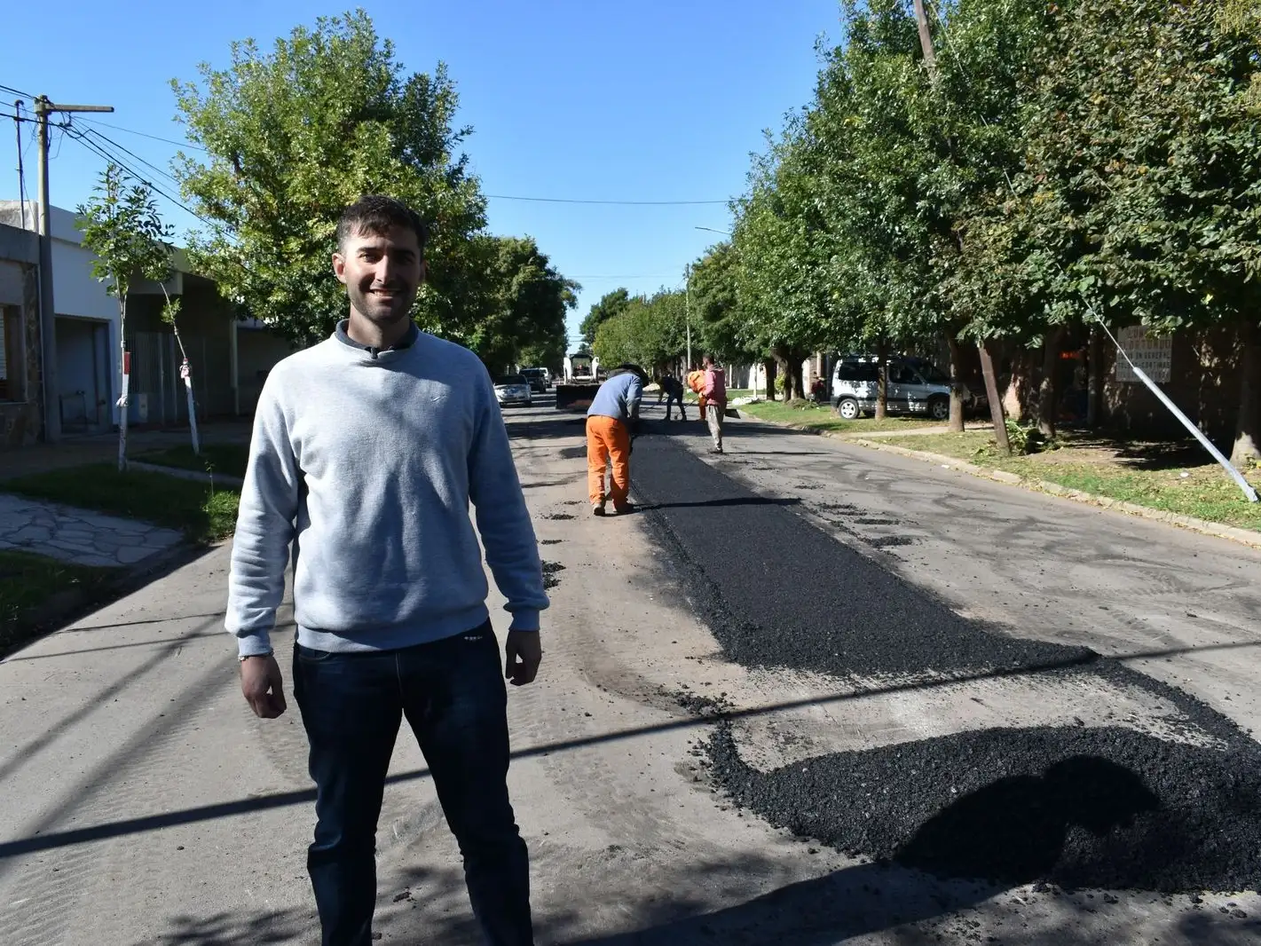 Yocco valoró el fuerte compromiso de la gestión actual con las obras