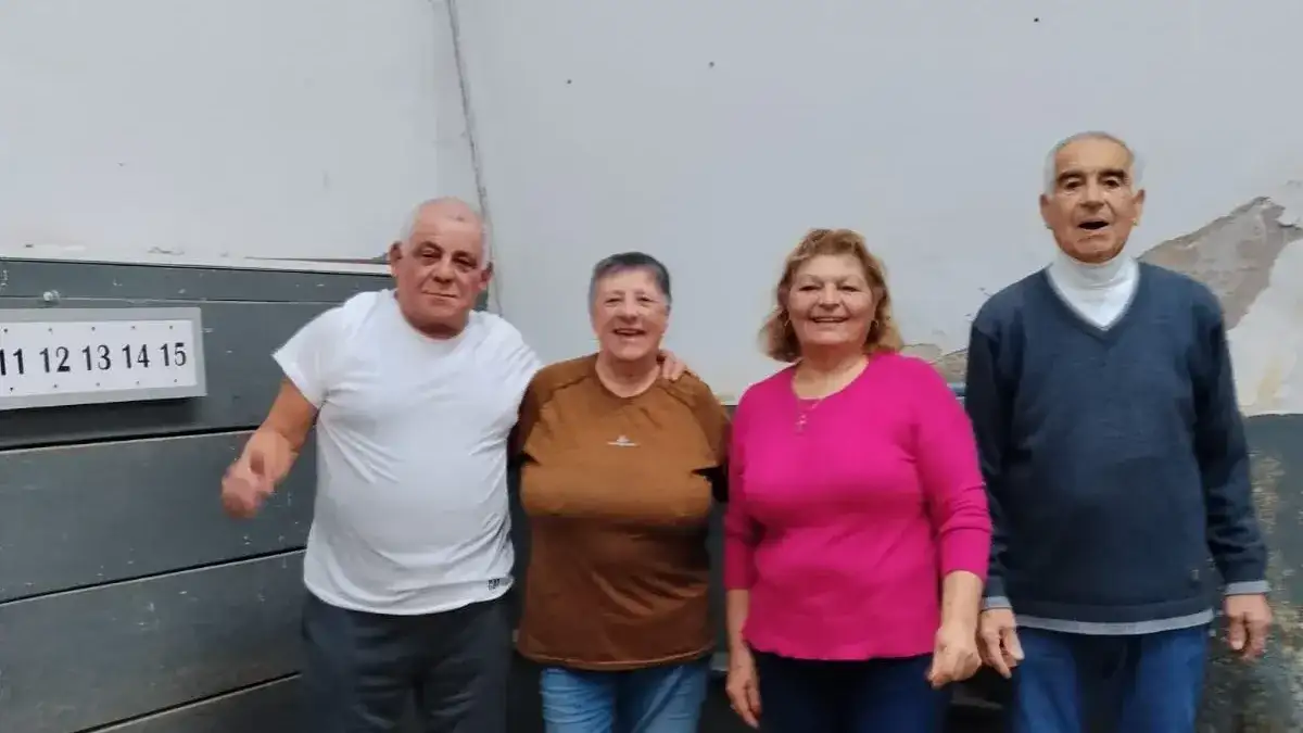 Los finalistas de la etapa local.
