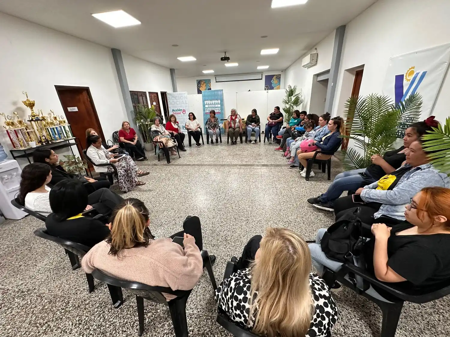 La comuna formó parte del Festival “Voz Florecida, cuentos y poesía”