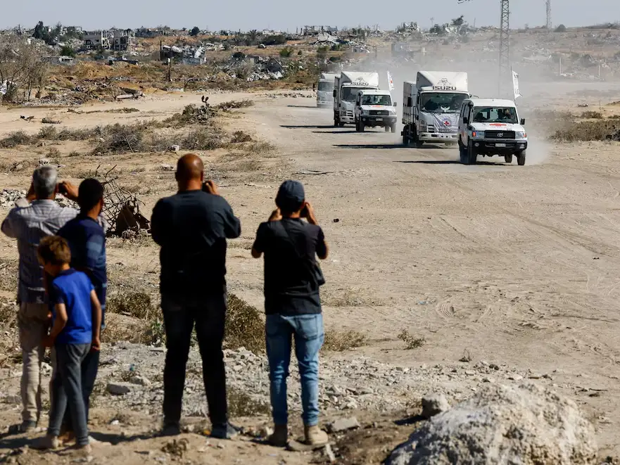 Hamas no reveló la identidad de las personas cuyos cuerpos fueron entregados.