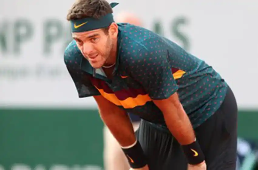 El mal clima postergó el debut de Delpo en Queen’s