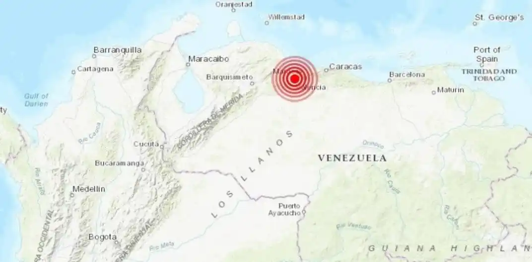 Un sismo en Venezuela obligó a evacuar a cientos de personas