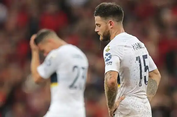 Boca chocó contra Paranaense y perdió por goleada