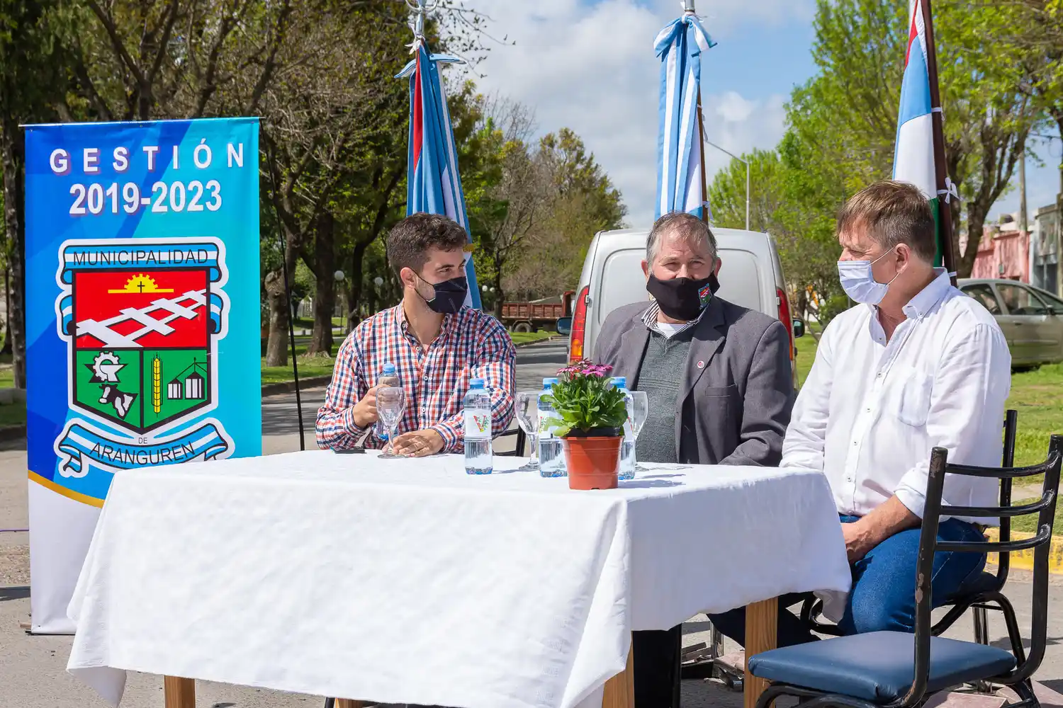 Presentaron lo adquirido a través del Programa Municipios de Pie