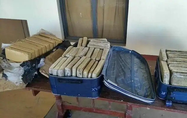 Encuentran 84 kilos de marihuana en una ambulancia que iba al Garrahan