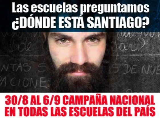 Sancionan a docente de San Isidro por brindar una clase acerca del caso Santiago Maldonado