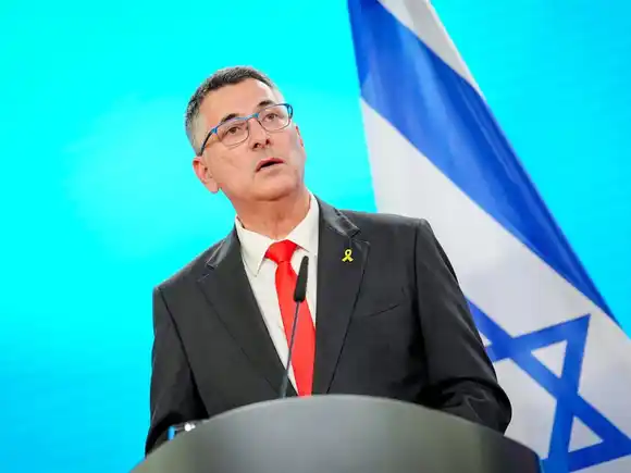 Javier Milei recibe al canciller de Israel Gideon Sa’ar en Casa Rosada