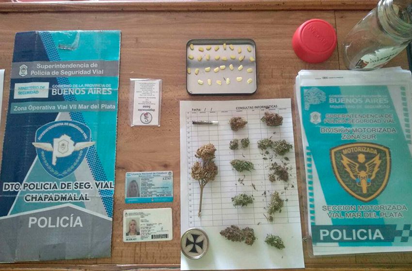 Lo detienen con 36 pastillas de éxtasis con la cara de Homero Simpson en la Ruta 11