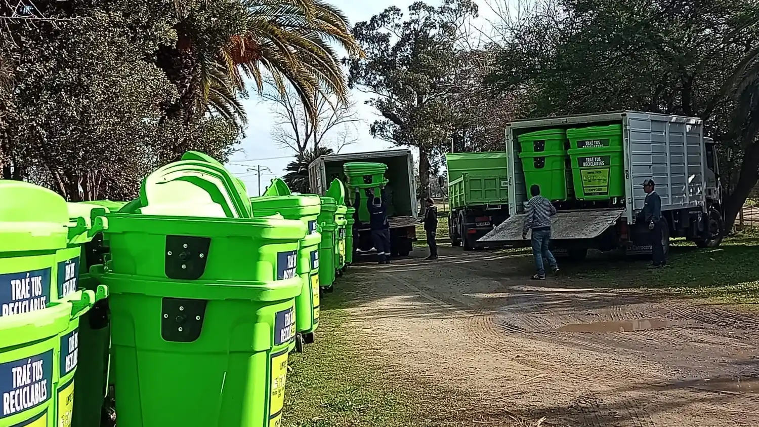 La próxima semana serán instalados contenedores para residuos reciclables