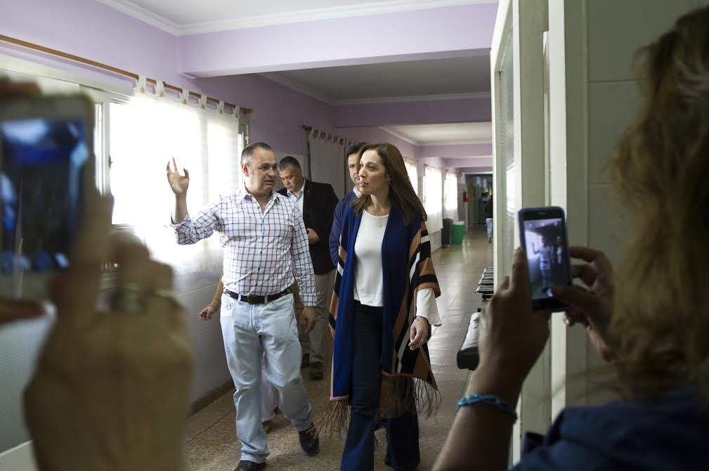 Vidal en 25 de mayo y General Alvear: "Nos estamos poniendo de pie"