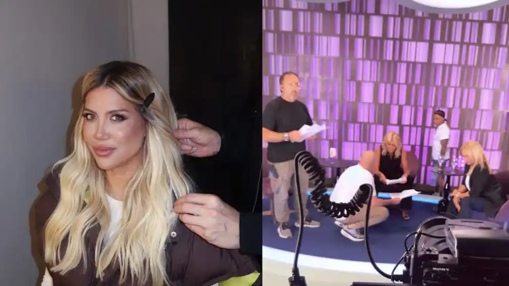 Wanda Nara y Débora Nishimoto, cómplices en el set: así arranca la serie sobre el Wandagate