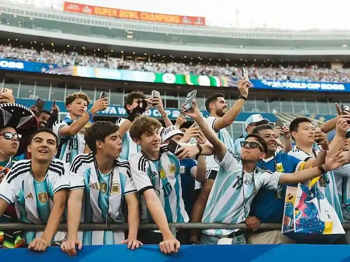 El furor por ver a la Selección Argentina.