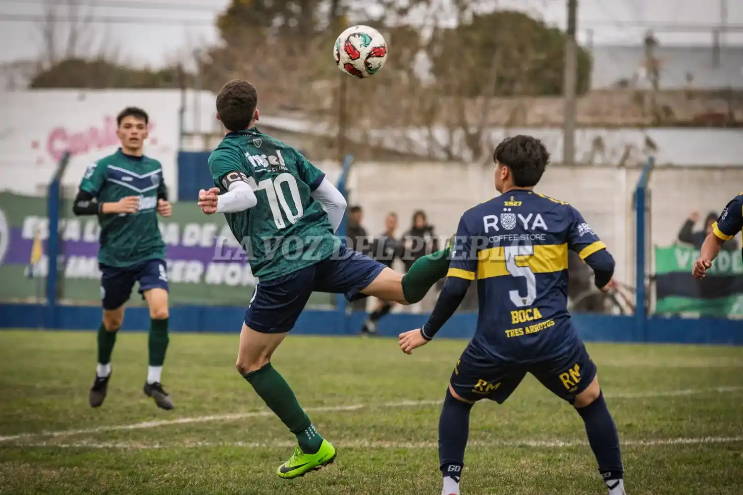 Bautista Ozcariz busca el lujo ante la marca de Otreras (Foto: Ale Zygal)