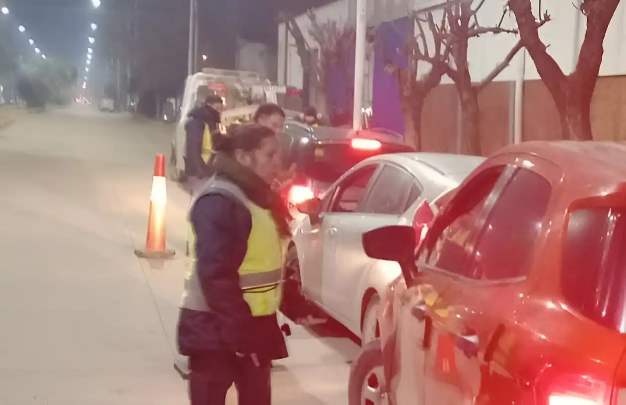 Hubo operativos en diversos puntos de la ciudad.