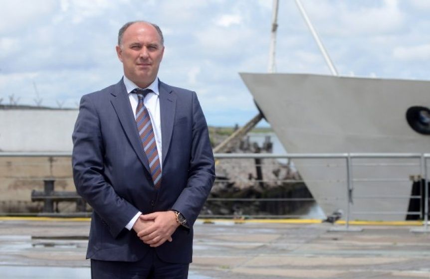 Puertos: "Alguien le dijo al gobernador: 'Nos vamos a quedar sin trabajo'", dijo el presidente del Consorcio de Bahía Blanca