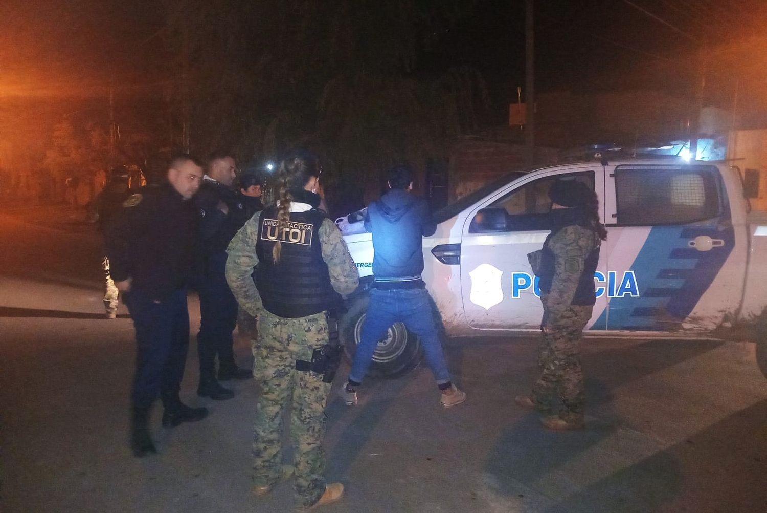 UTOI encabezó operativos de saturación en barrios: cuatro aprehendidos con cantidades ínfimas de droga