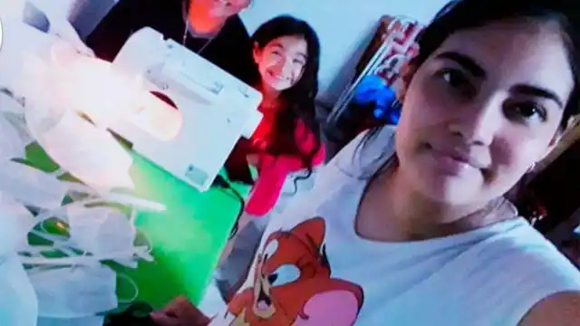 Entrerriana trasplantada hace barbijos para donar a quienes los necesiten