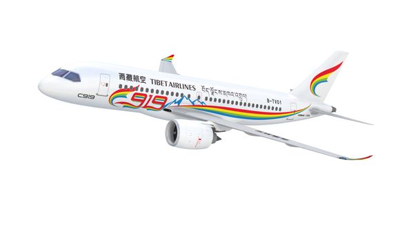 COMAC C919 Secures Major Order from Tibet Airlines at Singapore Airshow