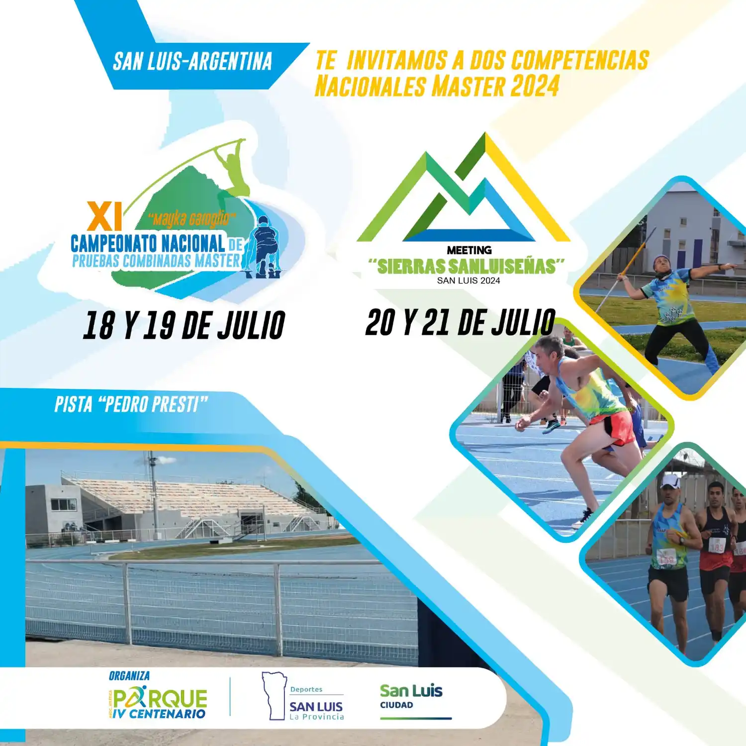 Saltapé y Alonso participan en las competencias Nacional de Master en San Luis