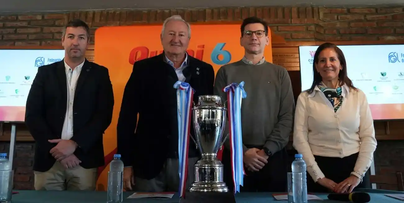 Con 4.000 jugadores y más de 20 clubes, el golf llega a la Copa Santa Fe. Foto: Gobierno de Santa Fe