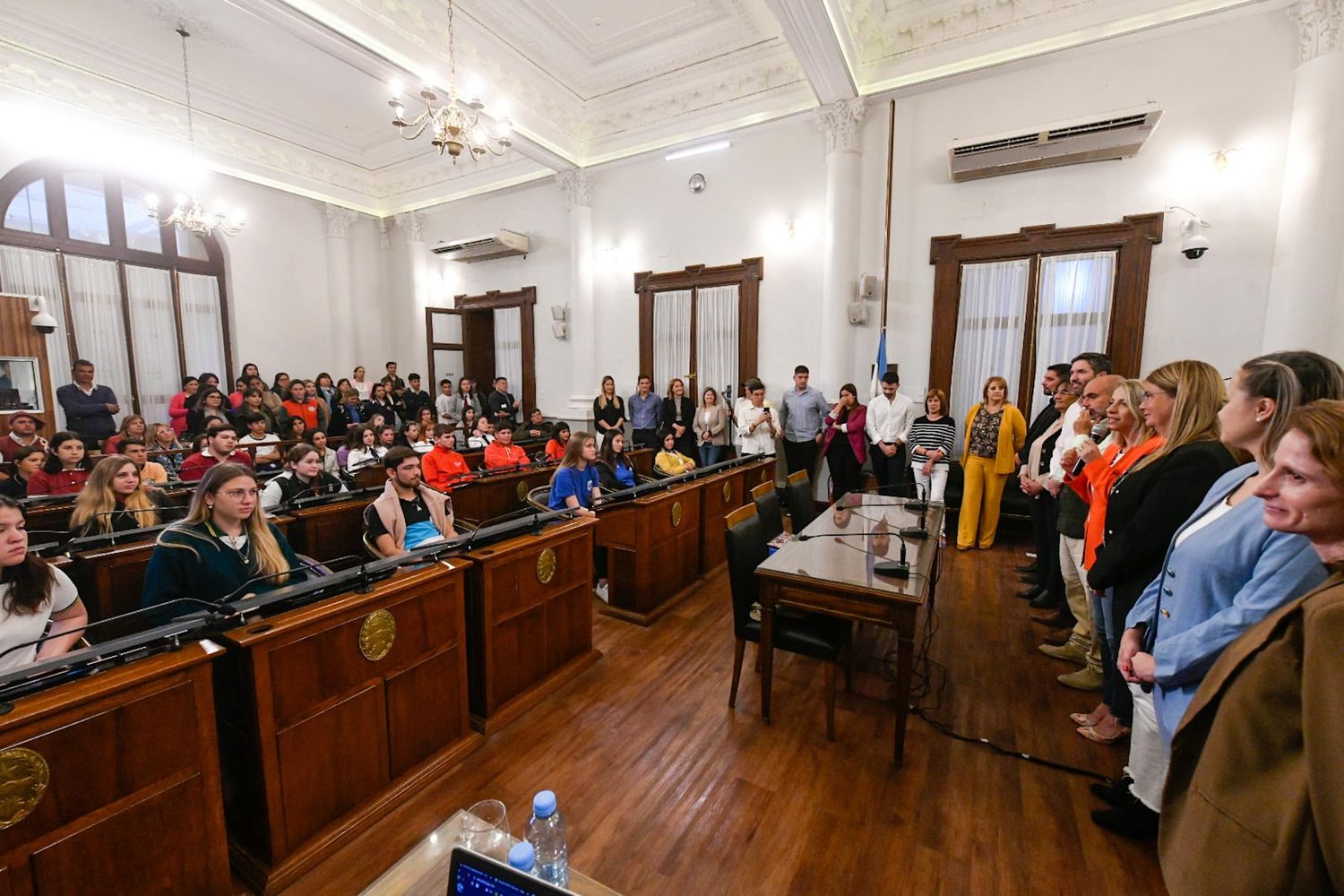 Comenzaron las instancias departamentales del Senado Juvenil