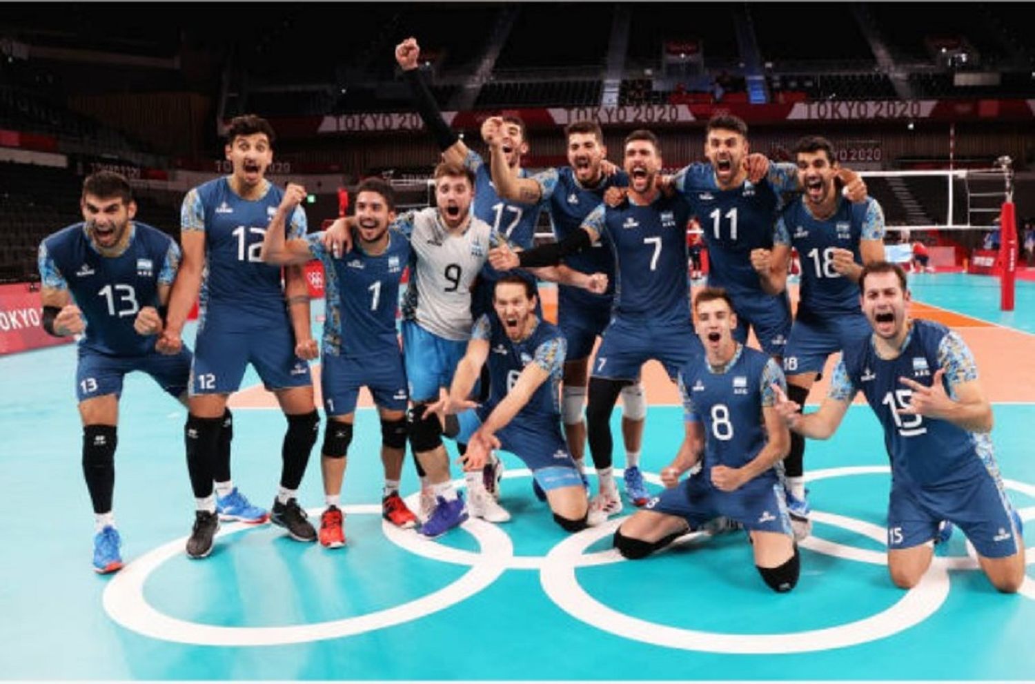 Voley: enorme triunfo de Argentina sobre EEUU para clasificar a cuartos