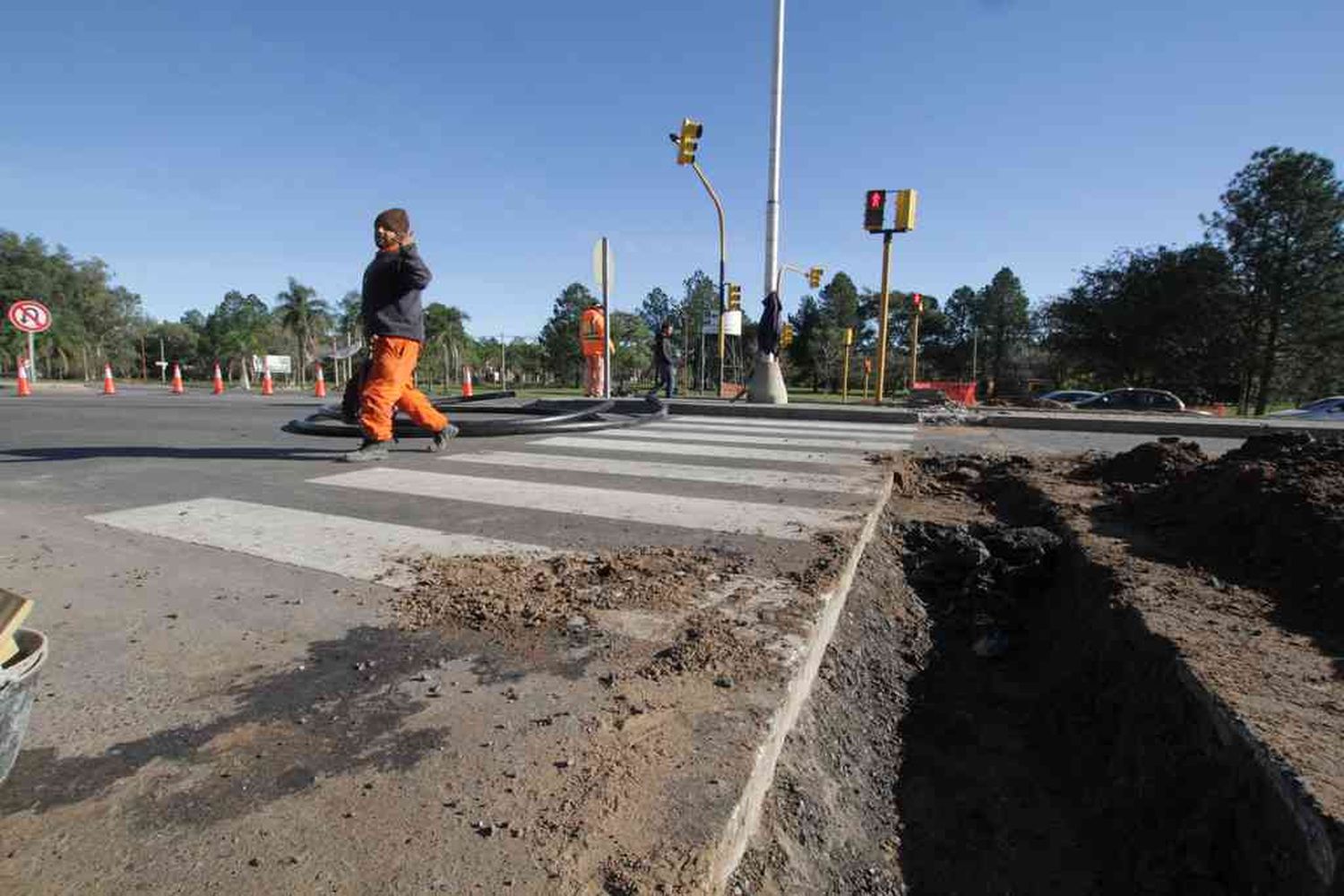 Dictaron la conciliación obligatoria por la obra de la RP1