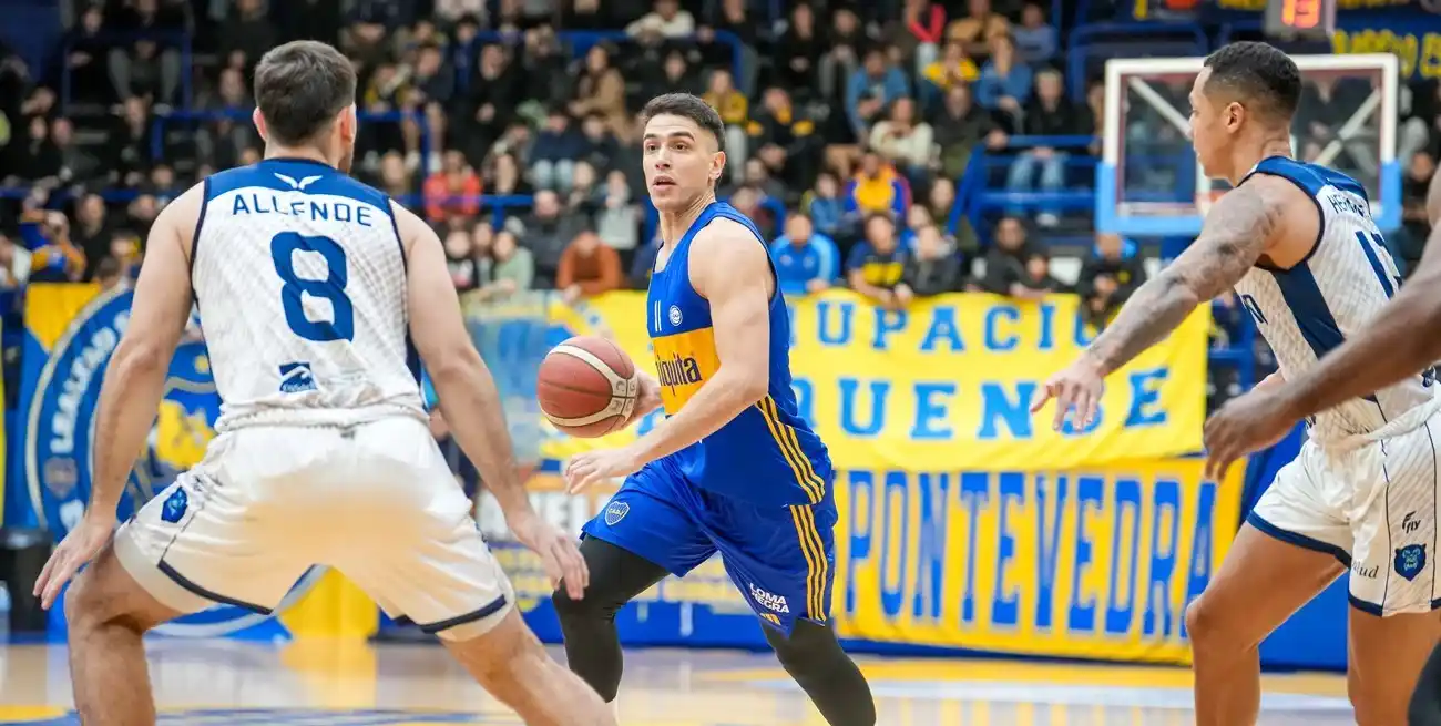 José Vildoza de Boca, MVP de La Liga. Crédito: LNB