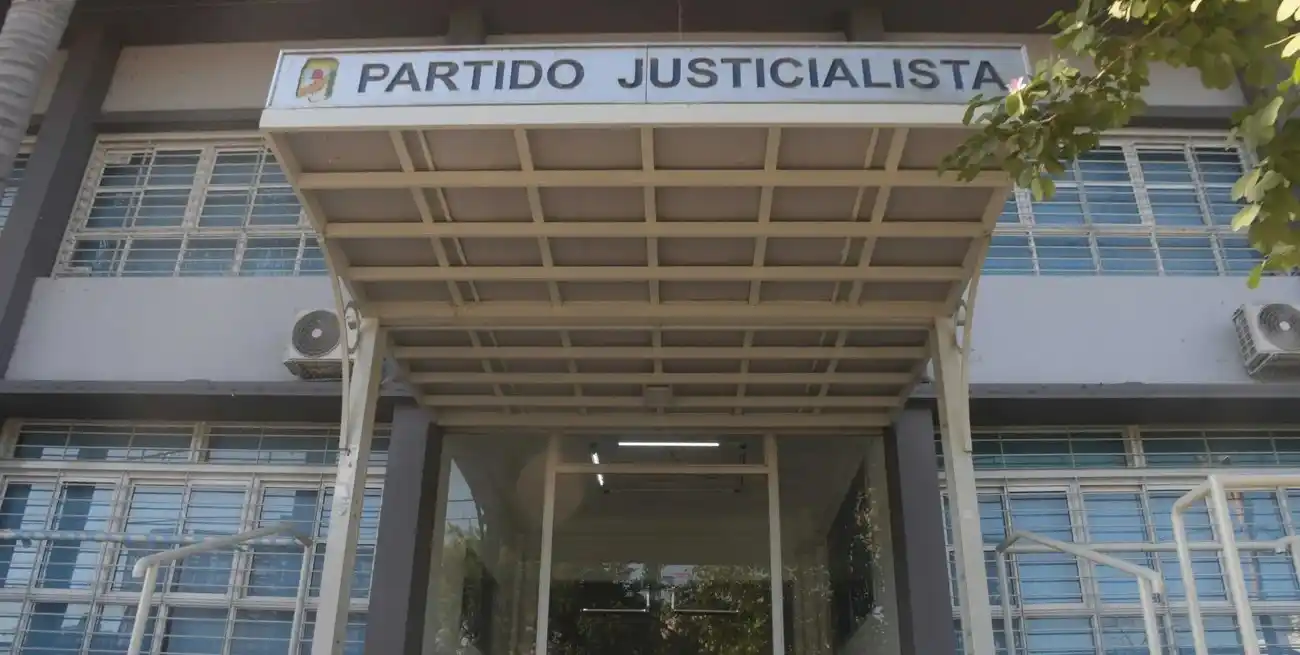 La sede del justicialismo en la ciudad de Santa Fe. Foto: Luis Cetraro.