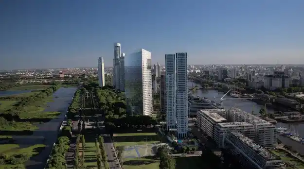 Puerto Madero es uno de los barrios de mayor costo por metro cuadrado en la Ciudad de Buenos Aires