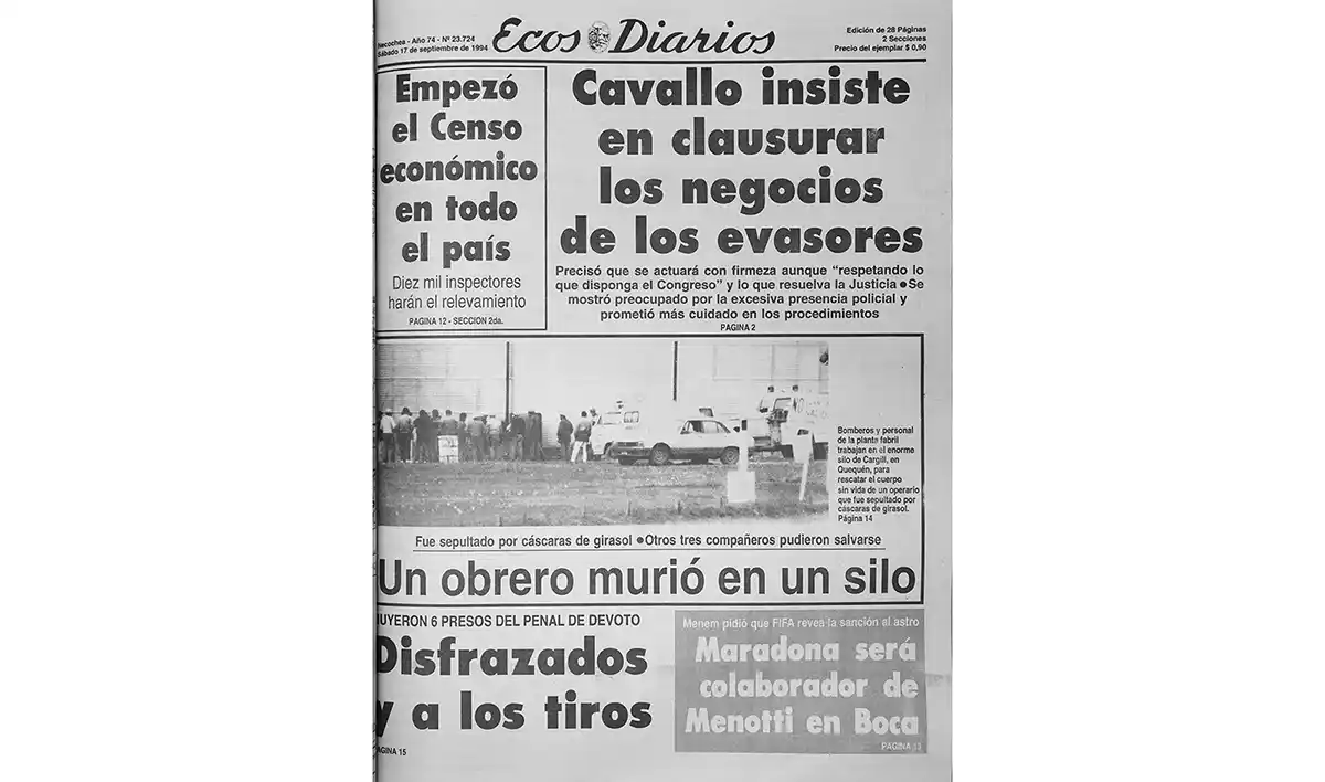 Sábado 17 de septiembre de 1994