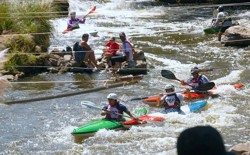Primera fecha del provincial de kayak slalom
