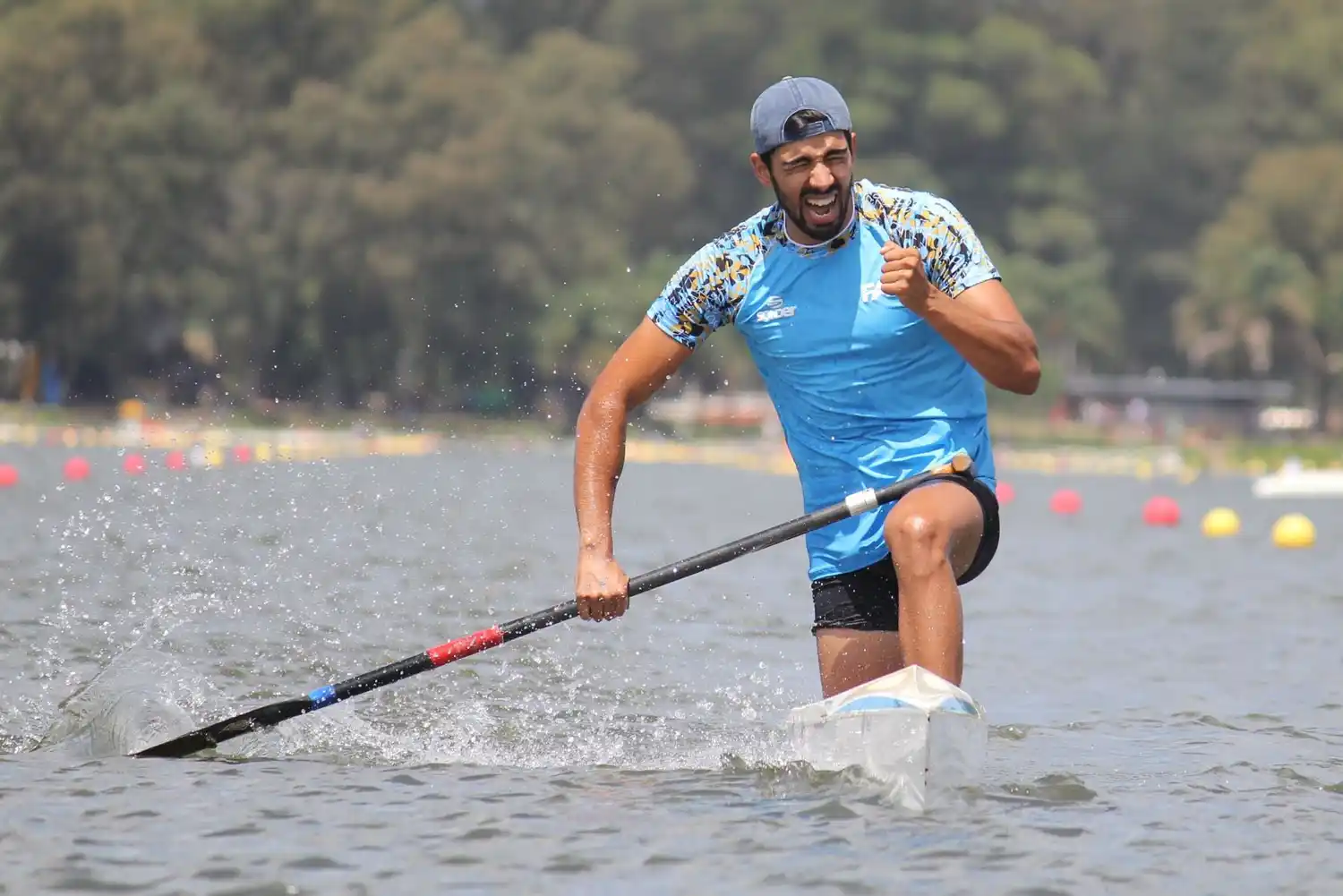Lucho Méndez ganó oro el jueves y plata el viernes.
