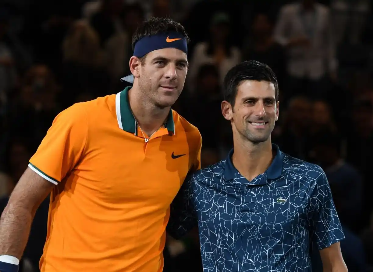 Del Potro y Djokovic, un duelo que se reeditará en el Parque Roca.
