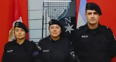 Policías de San Javier salvaron la vida de una bebé que no podía respirar