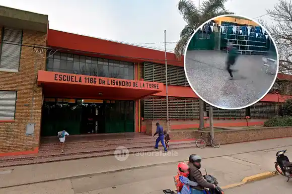 Cuarto robo en lo que va del mes: atraparon a un ladrón dentro de la escuela Lisandro de la Torre