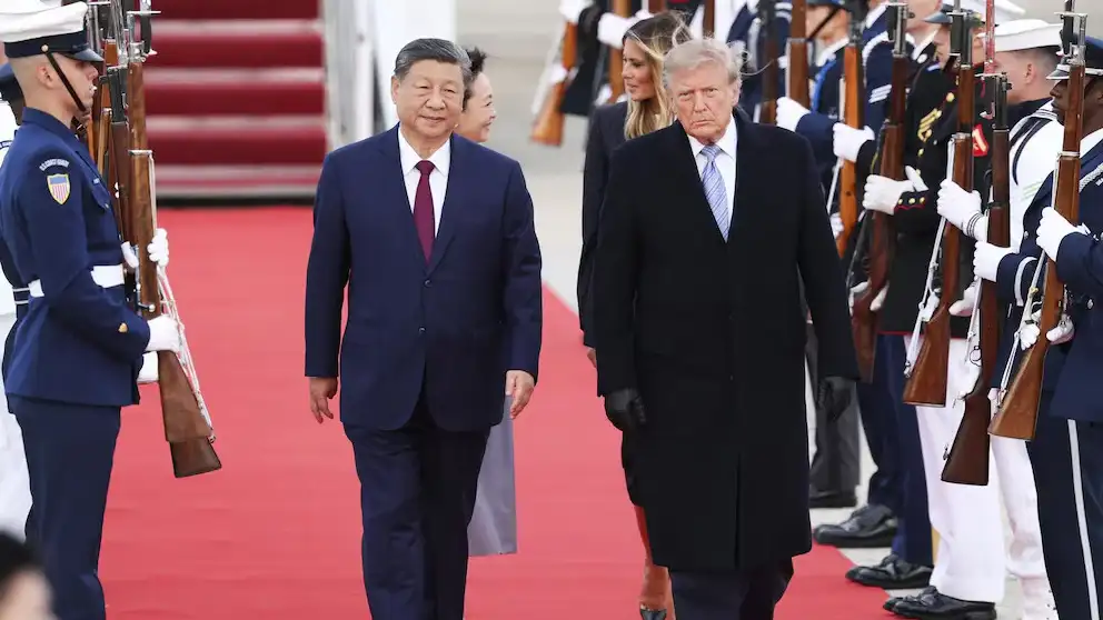Trump recibe a Xi Jinping en la Casa Blanca para una cumbre marcada por el comercio, Taiwán, Irán y la inteligencia artificial.
