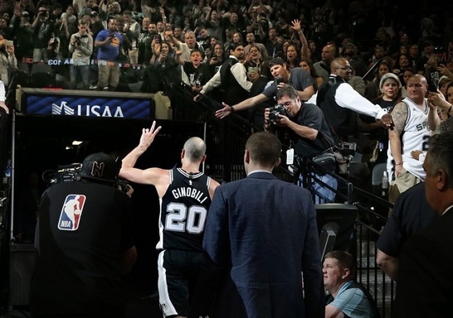 Los Spurs anunciaron la fecha del retiro de la camiseta de Manu