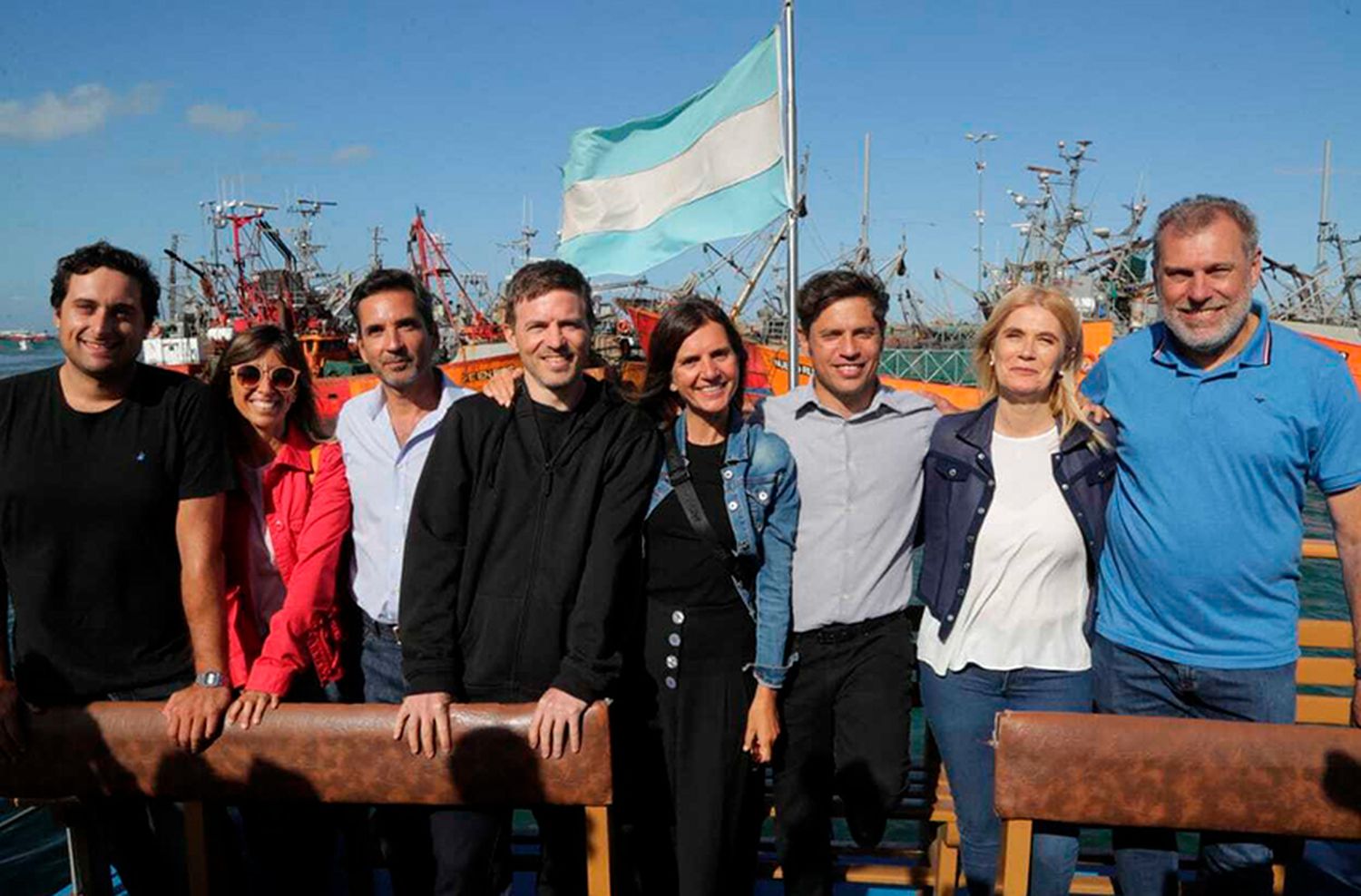 Felizia: “Pudimos mostrarle al gobernador la fuerza de trabajo del puerto de Mar del Plata”