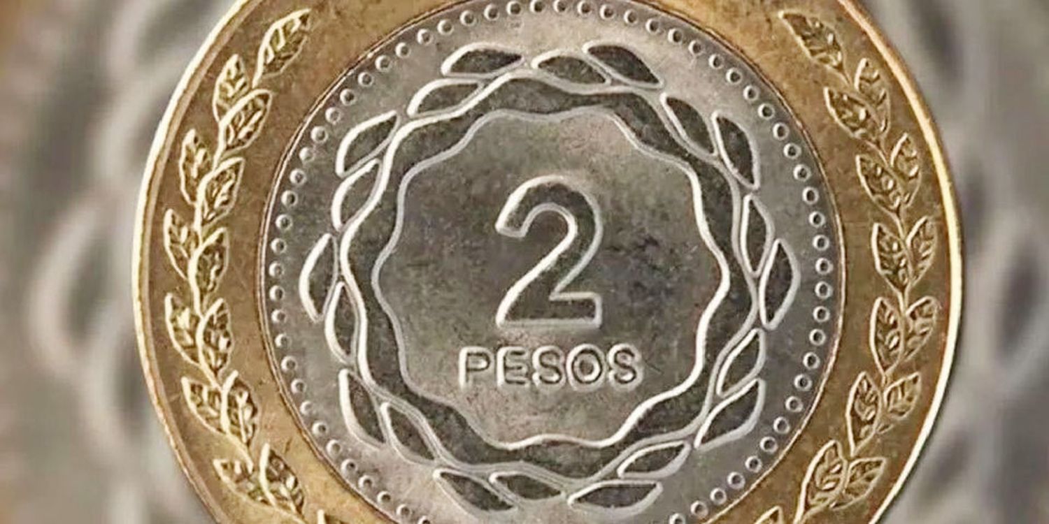 La curiosa moneda de $2 con errores que podés vender por una fortuna