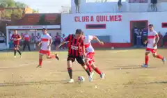 El cervecero festejo en la última jugada.