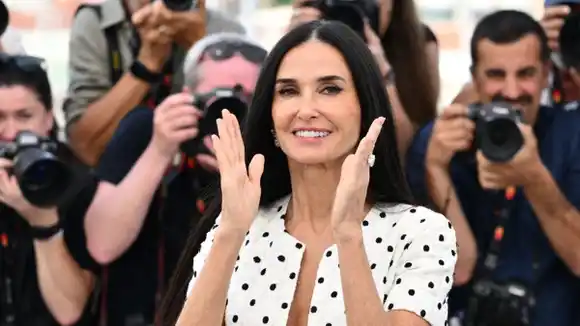 Demi Moore protagoniza un filme de horror feminista en su regreso a Cannes